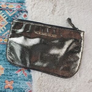 Victoria Secret Gold Cosmetic Bag